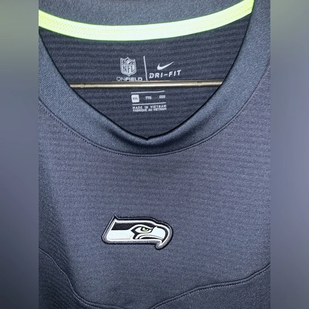 Men's College Navy Seattle Seahawks Sideline Team Performance xxl - Picture 4 of 4